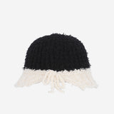 Poodle Bucket Hat (Black & Ivory)