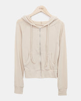 Duan Soft Wool Hoodie Zip-Up