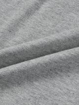 Diagonal Snap Raglan Crop Long Sleeve Tee