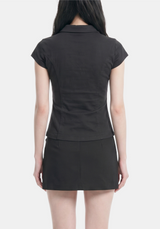 Maelle Double Button Blouse