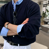  Logane cashmere hachi round neck cardigan