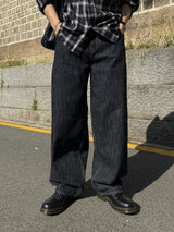 レイデンローバルーンワイドデニムパンツ