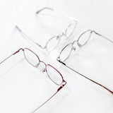 Knouun Square titanium glasses CODE. 103. C Black