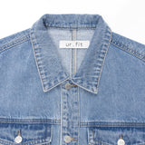 ルーズフィットデニムベスト code 21013