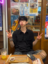 フリートディストレスデニムジーンズ
