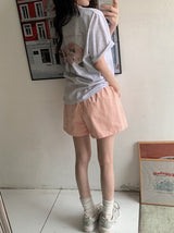 アンティークガーデングラフィック半袖Tシャツ(2color)