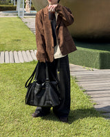Liss Suede Blazer Jacket