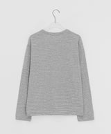 ボカンボーダーラウンド長袖Tシャツ