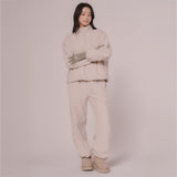 フリース2ウェイパンツ(Light beige)