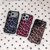 leopard fur heart tok (3 color)