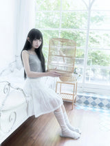 FLOWER BEAD JELLY SHOES
