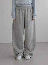 (Unisex) Drick Strap Belt Sweatpants