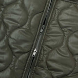 ASCLO ニットXキルティングパッド入りジャケット (2color)