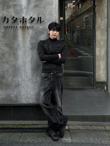ZED DIAGONAL HIGH-NECK SLIM ZIP-UP