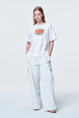 ルーズフィットTシャツ ツインエンジェル