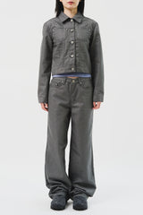 (W) Steel Denim Jacket
