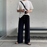 LMN マーケットエアーワイドバンディングパンツ (4 colors)