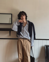 Serendi two-tuck wide pants