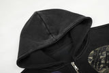 Keira Graphic Patch Hood Zip-Up