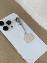 My address mini key ring