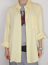 CRINKLE STRIPE OVER SHIRT