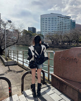 フーコー バイカー ライダー ジャケット
