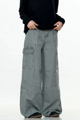 Patchwork Deconstructed Cargo Pants