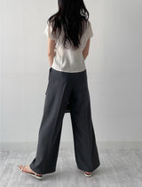 Onion Belted Wide Slacks