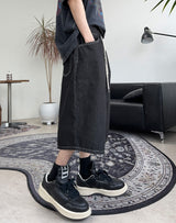 Beane Eyelet Bermuda Denim Pants