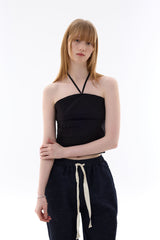 MELLIFLUOUS STRING TUBE TOP / BLACK