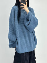 sky knit sweater