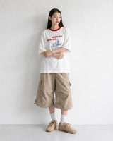 (UNISEX) Wave Ringer Tee