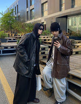No.0946 DT レザーハーフコート