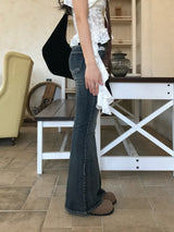 Bridget Gradient Washing Bootcut Denim Pants