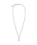 CROSS STAR NECKLACE_SILVER
