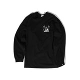 ジャストリーチロングスリーブTシャツ(BLACK)