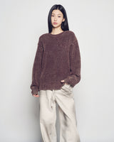 26SS デストロイドミネラル長袖ニット