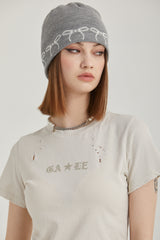 ウォッシングクラックtシャツ