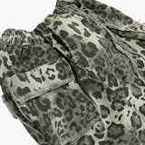 leopard grunge capri shorts_grey