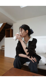 POT fringe half knit (2C)