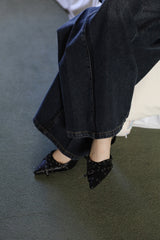 Ley line wide denim
