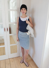 [jiwonywony x voor] Frill Blossom Shoulder Bag_White