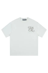 Rhinestone Patch Basic T-Shirt