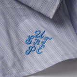 Celeste Stripe Ribbon Blouse