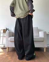 ピンタックバルーンスウェットパンツ