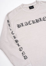 BBD  クラッシュドフェイスピグメントロングtシャツ