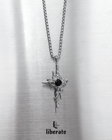 [S.Steel] Armageddon Long Chain Necklace