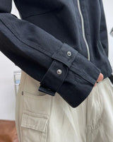 Deen high-neck cropped jacket