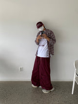 Grid Wayne ダブルポケットナイロンパンツ 3C