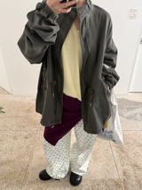 v neck loose knit top